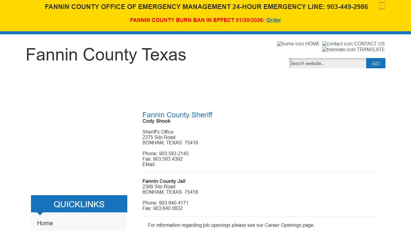 Fannin County, Texas